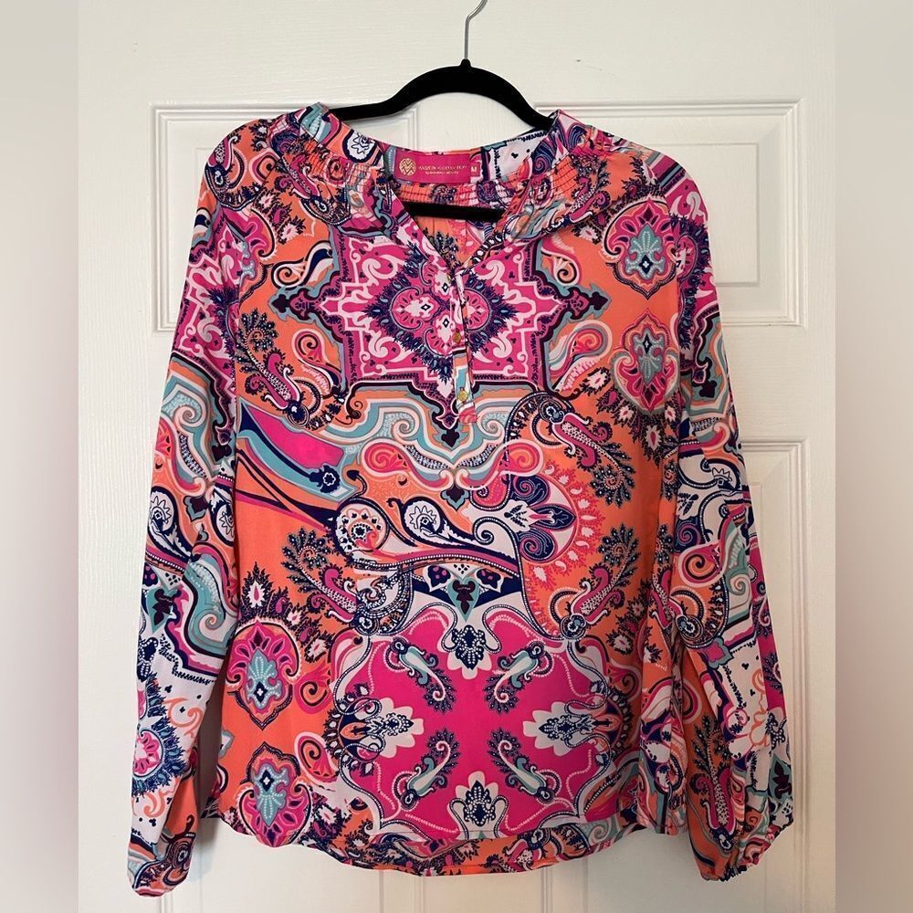 Macbeth Collection Blouse.Size Medium - image 1